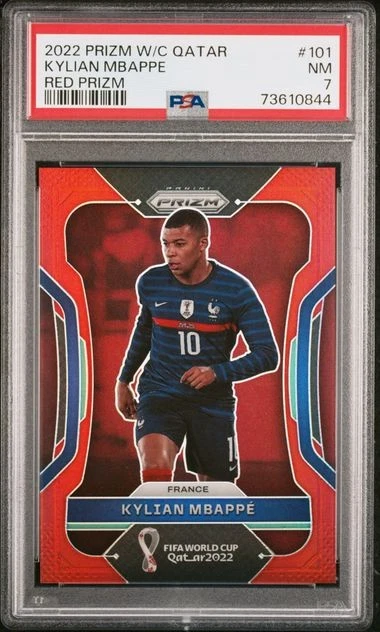 2022 Panini Prizm World Cup Qatar Kylian Mbappé #101 for sale | eBay