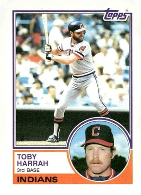 1983 Topps #480 Toby Harrah - Image 1 of 2