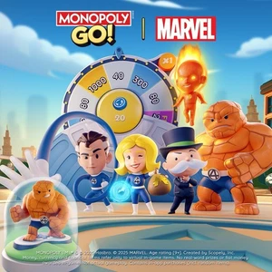 Fantastic Partners-Monoply Go Sticker Fast Sending - Picture 1 of 1