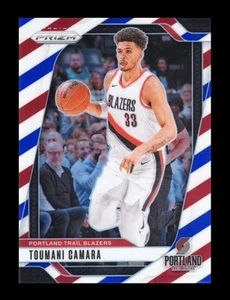 2024-25 #215 Toumani Camara Panini Prizm Prizms Red White and Blue Portland - Picture 1 of 3