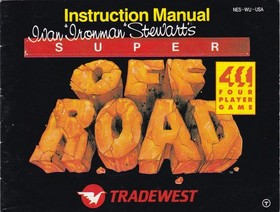 Nintendo NES Manual de instrucciones Ivan Ironman Stewart's Super Off Road