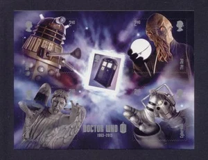 GB 2013 DR WHO MINIATURE STAMP SHEET - Picture 1 of 1