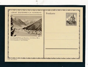 1,- buildings picture postcard St. Gallenkirch, unused (BPK7) - Picture 1 of 1
