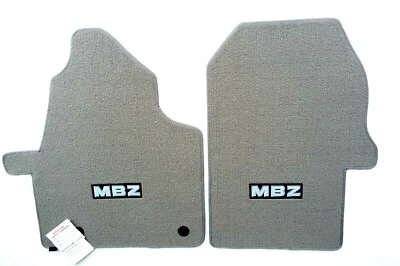 Se adapta a Mercedes Sprinter - Alfombrillas grises con logotipo MBZ - Se adapta a 2019-25 con H00 Foto 1 de 2