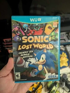 Sonic Lost World Nintendo Wii U nur Hülle & Handbuch, ohne Spiel - Bild 1 von 5