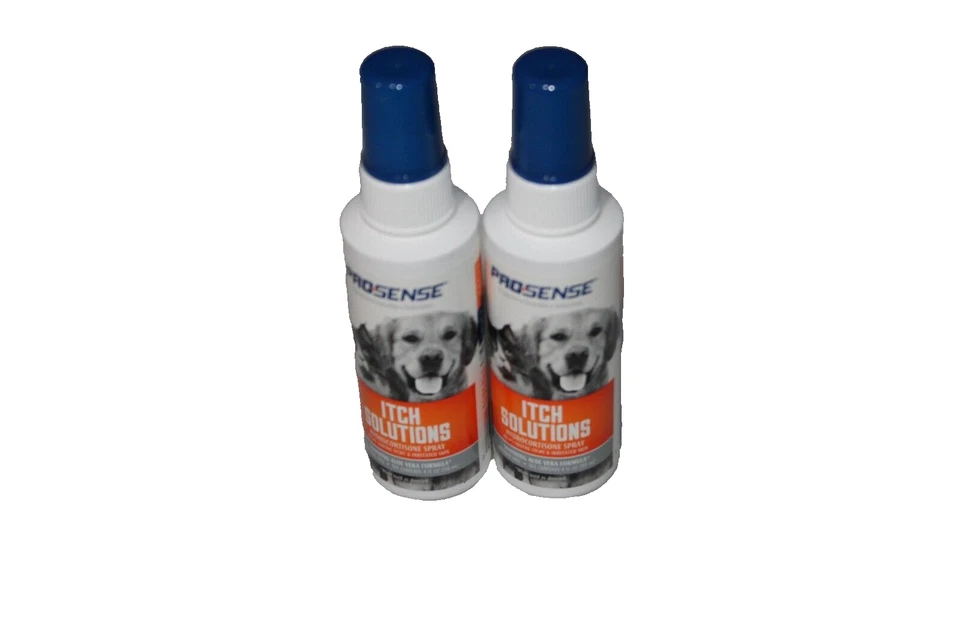 2Pack- Pro-Sense Itch Solutions Hydrocortisone Spray 4 Ounces, For Dogs And Cats - Image 1 of 1