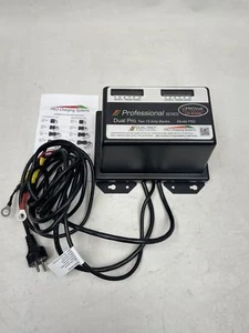 PROVOLT PS2 DUAL PRO PROFESSIONAL SERIES TWO 15 AMP BANK BATTERY CHARGER BOAT - Picture 1 of 8