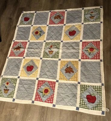 Patchwork Throw by Applewood Cottage - Image 1 of 4