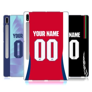 CUSTOM PERSONALIZED ARSENAL FC 2024/25 KIT SOFT GEL CASE FOR SAMSUNG TABLETS 1 - Picture 1 of 10