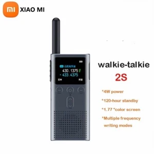 Xiaomi Walkie Talkie 2S Farbbildschirm 4W Leistung 120 Stunden Standby Dual Mode 5 km - Bild 1 von 12