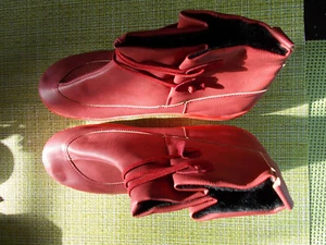Stiefeletten rot Damen Gr.42 NEU - Bild 1 von 3