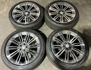 JUEGO DE 4 DIAMANTES GRISES DE GAMA GENUINA ROVER VOGUE ESTILO L460 1075 23" PULGADAS CORTE - Imagen 1 de 7
