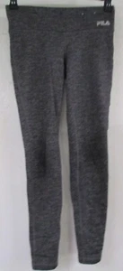Girl Youth Size S Long Pants FILA Sport Grey String at Waist Athletic - Picture 1 of 6