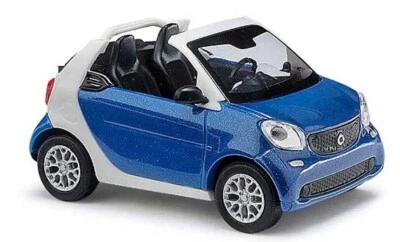 Spur H0 1:87 Busch 50770 Smart Fortwo Cabrio »CMD-COLLECTION« Nuovo OVP - Immagine 1 di 2
