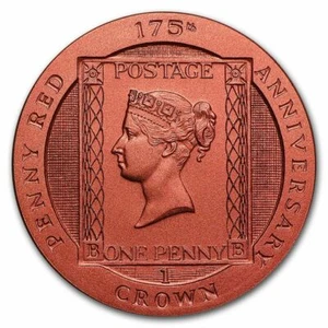 ASCENSION ISLAND Penny Red Crown 2016 UNC Mint Box & CoA - Picture 1 of 3