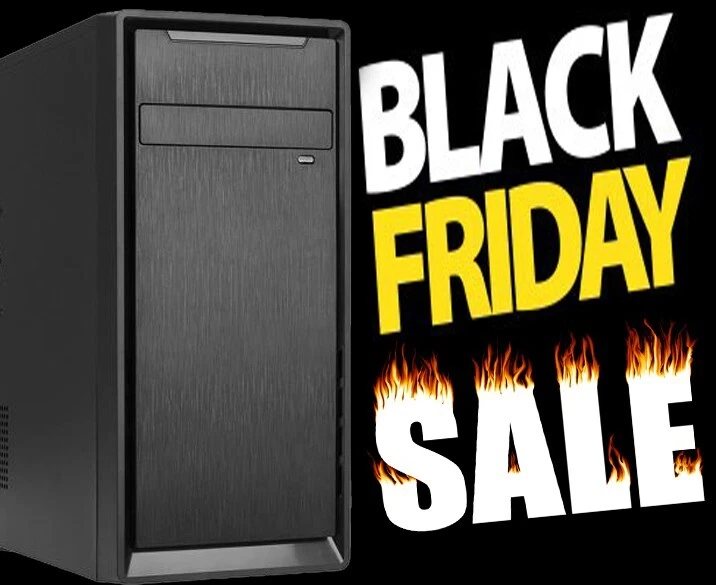 AMD Dual Core 3.9Ghz 8GB DDR3 500GB WiFi Windows10 Tower Desktop PC Computer - Image 1 of 1