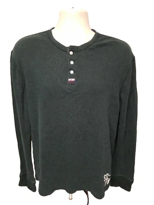 Superdry Sportswear Boys Jersey Manga Larga Verde 2XL Foto 1 de 4