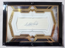 SATCHEL PAIGE 2020 Topps Transcendent CUT AUTO 1/1 Jumbo Box Topper INDIANS HOF
