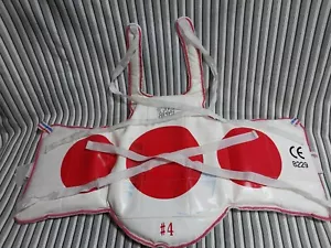 USED, Pro Force #4 8229 Martial Arts/ Taekwondo Reversible Chest Protector - Picture 1 of 6