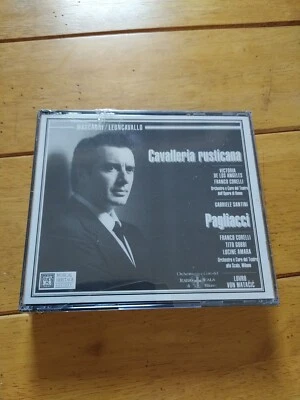 Mascagni Cavalleria Rusticana Ruggiero Leoncavallo Pagliacci 2 CD RIP IN SEAL - Image 1 of 2