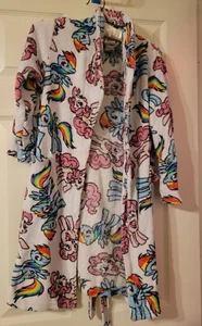 MY LITTLE PONY BATH ROBE GIRLS PAJAMAS SZ Medium  - Picture 1 of 7