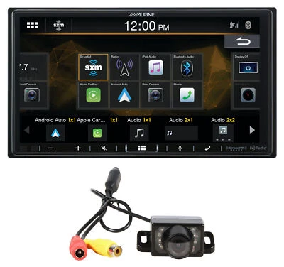 ALPINE i407-WRA-JL 7" Monitor Carplay Stereo For 2018-Up Jeep Wrangler JL+Camera - Image 1 of 4