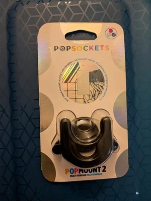 Popsockets Popmount 2 for Car Air A/C Vent, Popsocket Phone Holder - BLACK - Image 1 of 2