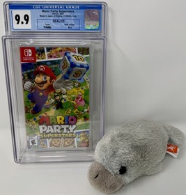 CGC Graded Mario Party Superstars NEW Nintendo Switch (1020710006, 9.9 A++)