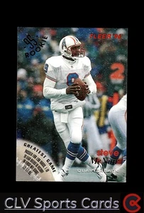 Football sports Fleer Steve McNair Houston Oilers Near Mint or Better - Picture 1 of 2