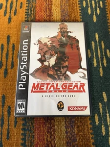 Metal Gear Solid: The Essential Collection (2008) Parte 1 PS1 Caja Larga PROBADO - Imagen 1 de 9