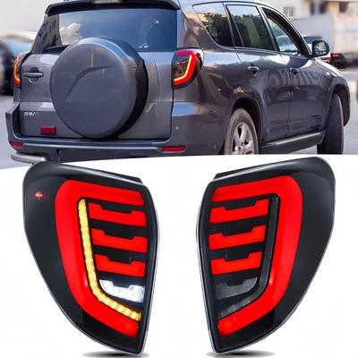 LED Tail Lights For Toyota RAV4 2006-2012 w/Animation Sequential Turn Rear Lamp - Image 1 of 4