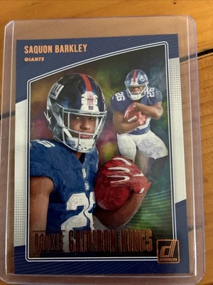 2018 Panini Donruss - Rookie Gridiron Kings Saquon Barkley #RGK-6 (RC) - Image 1 of 2