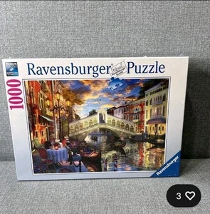Ravensburger Puzzle 1000 Piece Sunset over Rialto 152865 New Sealed - Picture 1 of 1