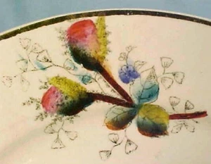 Briar Rose Salad Plate Porcelain An Antique Beauty Nice Condition - Picture 1 of 3