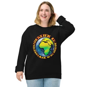 Unisex organic raglan sweatshirt - Picture 1 of 1