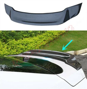 For Lincoln MKZ 2015-20 Real Carbon fiber Rear Tail Trunk Spoiler Wing Lip Trim - Picture 1 of 4