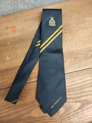 Corbata GC Atree Azul Marino RAF Odiham FC Logo Cuello Foto 1 de 4