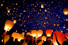 10 Lanterne volanti cinesi lanterna mongolfiera capodanno matrimoni feste eventi
