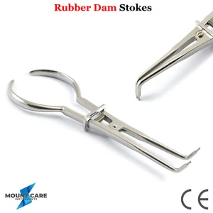 Rubber Dam Stokes Clamp Forceps Dental Endodontic Instruments - Picture 1 of 3