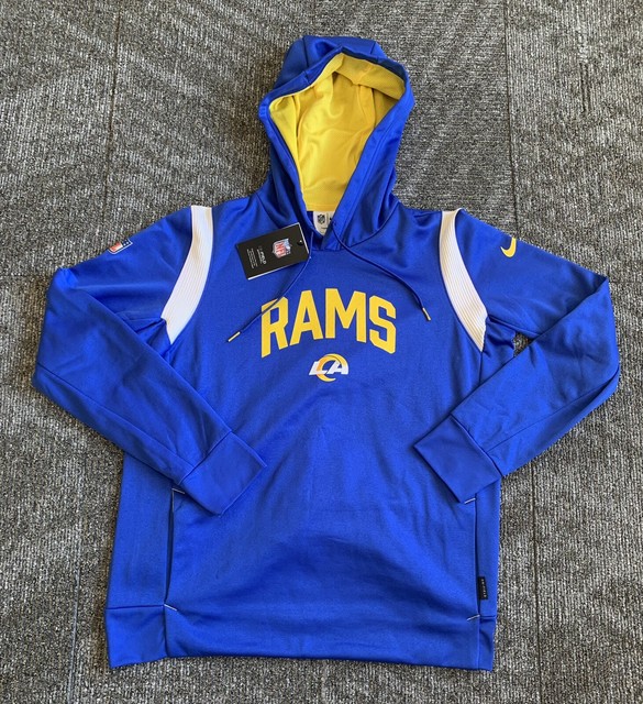 New Los Angeles Rams Nike Super Bowl LVI Bound Diamond Full-Zip Jacket  Hoodie XL