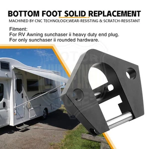 Herrajes para toldo RV para Sunchaser II toldo redondeado soporte inferior repuesto - Imagen 1 de 14