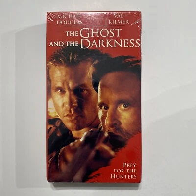 The Ghost and the Darkness (VHS, 1997) Val Kilmer, Michael Douglas New & Sealed! - Image 1 of 2