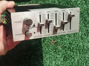 Cobra GEA40-5 5-Band 20W + 20W Graphic Equalizer Amplifier Untested. - Picture 1 of 8