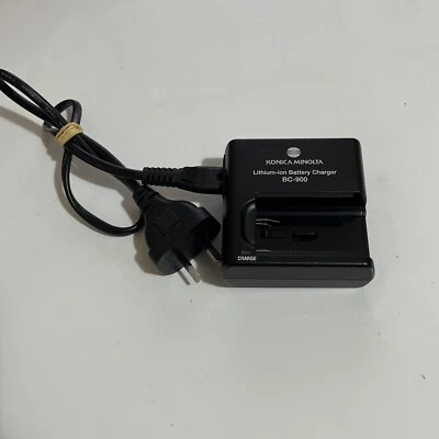 Cargador de batería genuino para cámara Konica Minolta BC-900 para NP-800 NP-900 Foto 1 de 4