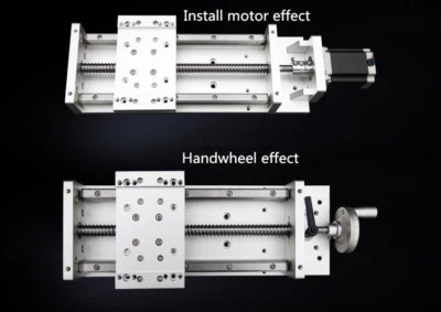 CNC Heavy Load Linear Rail Sliding Module 100~1000mm Ballscrew Milling Table - Image 1 of 4