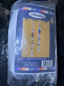 Herschners Regal Tropfen Ornament Kit 512014 Neu Weihnachten Urlaub Basteln - Bild 1 von 3