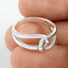 One Knot Silver Ring, 925 Sterling Silver, Designer Ring, Silver Ring, Silver