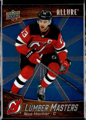 2023-24 Upper Deck Allure #LM-12 Nico Hischier Lumber Masters - Image 1 of 2