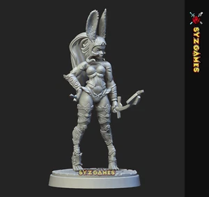 Fran Pinup Harengon Fantasy Miniatur Tabletop RPGs Rollenspiel - Bild 1 von 1