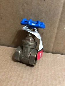 American Valve 1" Gate Valve 200 WOG  Fig. T300 Threaded - Picture 1 of 7